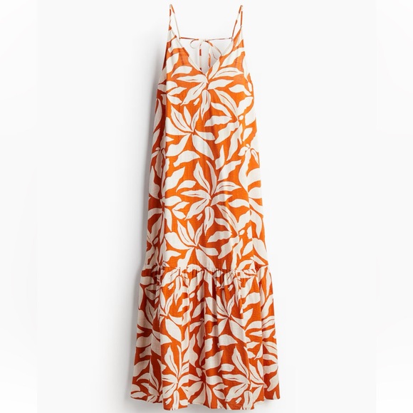 LONG A-LINE DRESS - Picture 1 of 3
